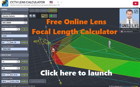 Focal length calculator