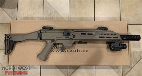 LNIB Imported CZ Scorpion Evo S 1 Pcc Carbine FDE Package With