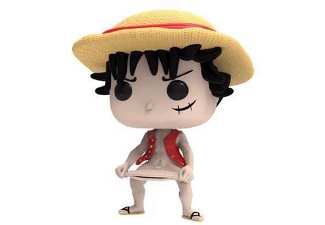 Archivo Stl Funko Luffy Naked Dise O De Impresora D Para Descargar