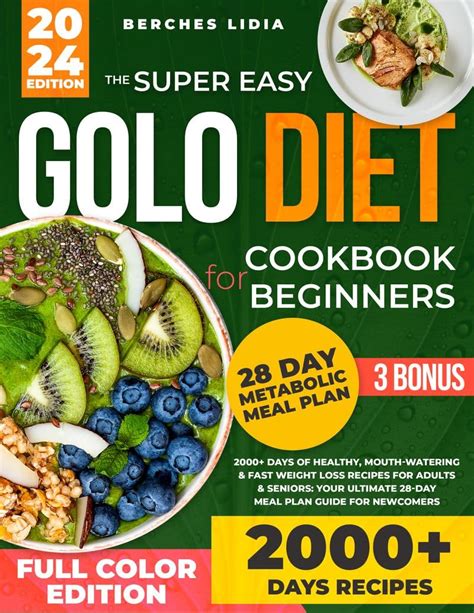 The Super Easy Golo Diet Cookbook For Beginners 2000 Days Of Healthy