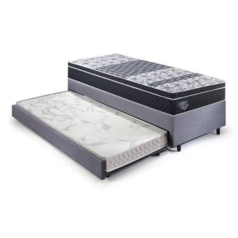 Bicama Box Solteiro King Colchão Gran Sleep Ecoflex Molas Verticoil