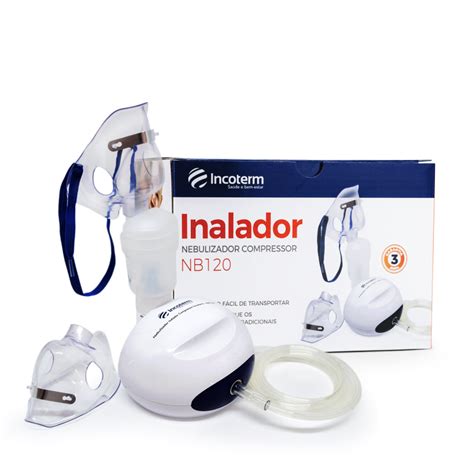 Nebulizador Inalador Compressor NB120 Incoterm