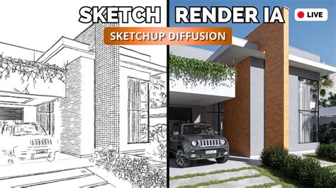 Crie Um Render Realista A Partir De Um Esbo O Usando Ia Sketchup