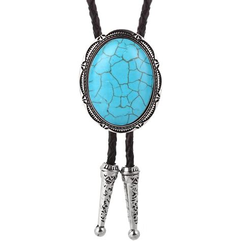 Turquoise Bolo Tie Western And Cowboy