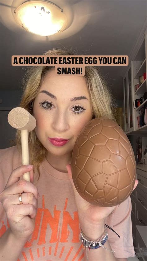 A Chocolate Easter Egg You Can Smash Easter Eggs Chocolate Chocolate Easter Eggs