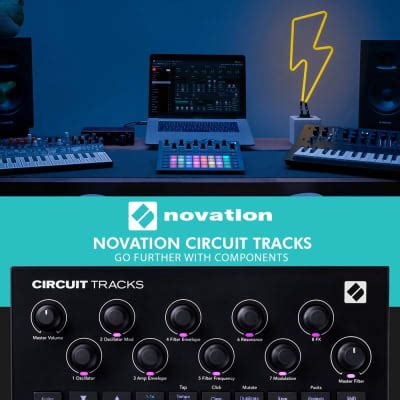 Novation Circuit Tracks Standalone Groove Box Ams Circuit W Reverb