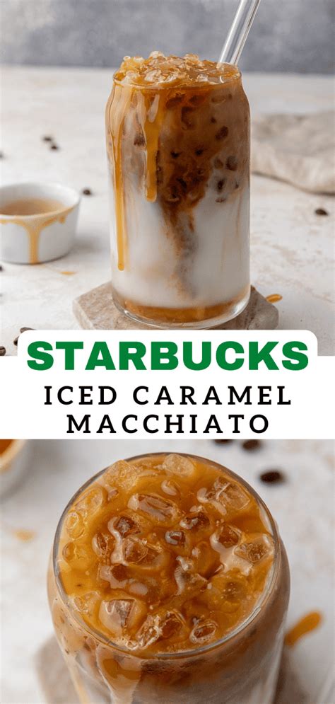 Iced Starbucks Caramel Macchiato Recipe Lifestyle Of A Foodie