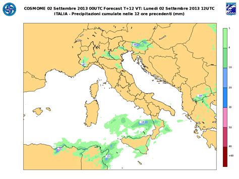 Previsioni Meteo Il Bollettino E Le Mappe Dell Aeronautica Militare