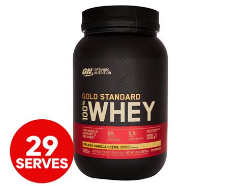 Optimum Nutrition Gold Standard 100 Whey Protein Powder French Vanilla