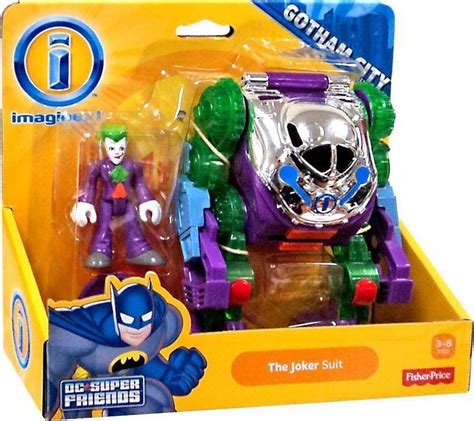 Fisher Price DC Super Friends Gotham City Imaginext The Joker Suit ...