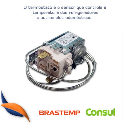 Termostato Frigobar Brastemp Consul W11082450 Tsv 1009 01 em Promoção