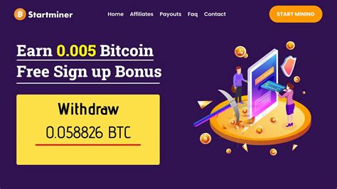 Startminer New Free Bitcoin Cloud Mining Website 2023 Free Bitcoin