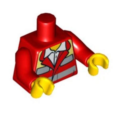 LEGO Minifigure Torso - Open Collar