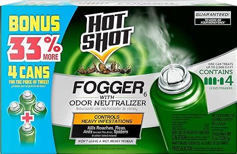 Amazon Hot Shot Fogger With Odor Neutralizer Kills Roaches Ants Spiders Fleas
