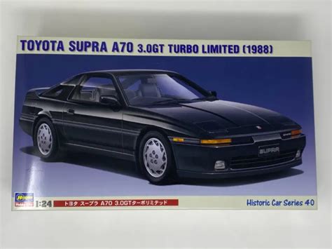 Hasegawa Scale Toyota Supra A Gt Turbo Limited Plastic Model