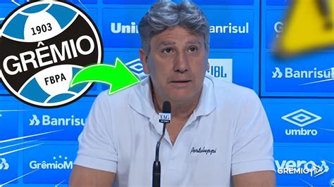 Saiu Agora Renato Faz Declara O Sobre Elenco E A Torcida Vibra