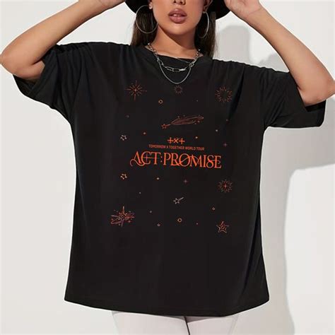 Txt Act Promise Tour T Shirt Txt Comeback Minisode 3 Tomorrow Shirt