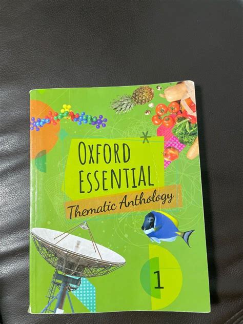 Oxford Essential Thematic Anthology Carousell