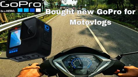 My First Moto Vlog With Go Pro Hero Dream Come True Ride To Bir