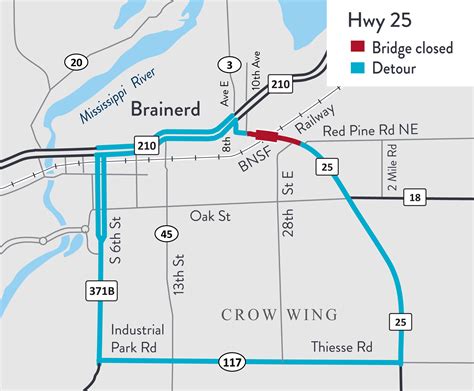 2023 Reconstruct Hwy 25 Bridge Over Rr Tracks In Brainerd Crow Wing