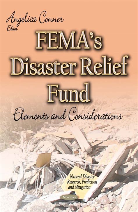 Femas Disaster Relief Fund Elements And Considerations Nova Science