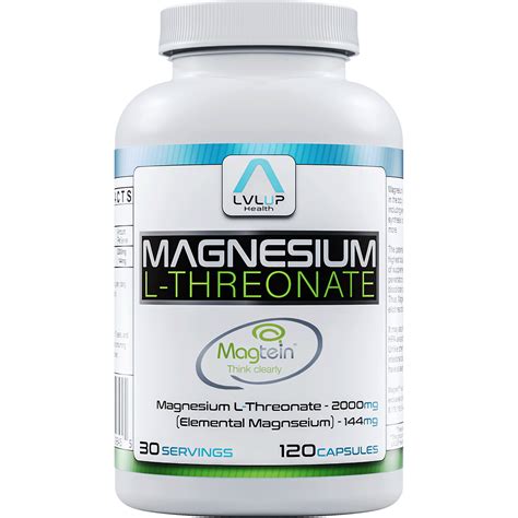 Buy Magtein Magnesium L Threonate Boost Memory And Cognition Lvlup Health