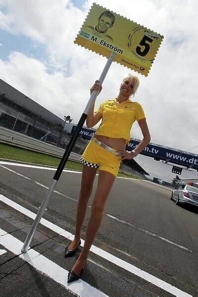 Dtm Grid Girl Dtm Rd Nurburgring Germany Our Beautiful Pictures