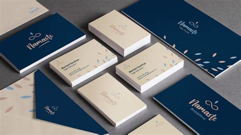 Logo & Visual Identity for yoga studio Namaste on Behance