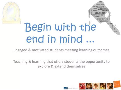 Ppt Begin With The End In Mind Powerpoint Presentation Free