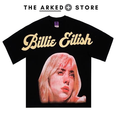 Billie Eilish Oversized Tshirt Full Design Shopee Malaysia