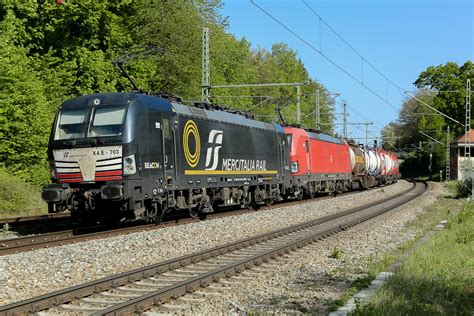 KLV Zug Mit 193 703 6 X4 E 703 Siemens Vectron Unterwegs Bei