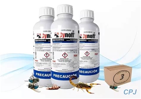 Cynoff Fmc Insecticida Cipermetrina Plagas De Casa Lt Msi Env O Gratis