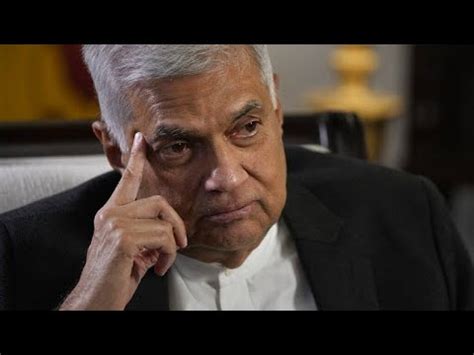 Ranil Wickremesinghe Eleito Presidente Do Sri Lanka YouTube