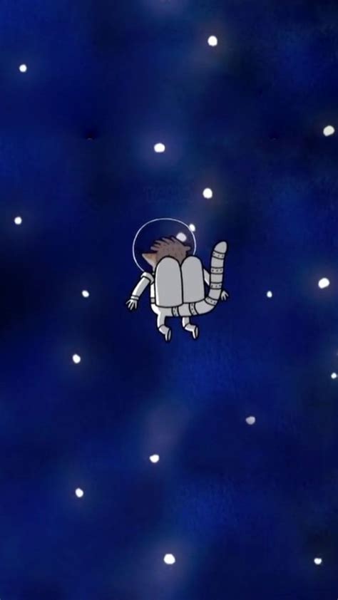 Regular Show Rigby In Space Mobile iPhone Wallpaper in 2022 | Wallpaper ...