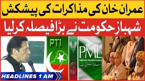 Shehbaz Govt Big Decision Bol News Headlines At Am Negotiations