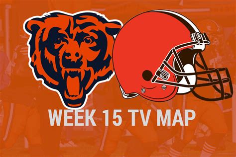 Chicago Bears Vs Cleveland Browns Week 15 Tv Map Dawgs By Nature