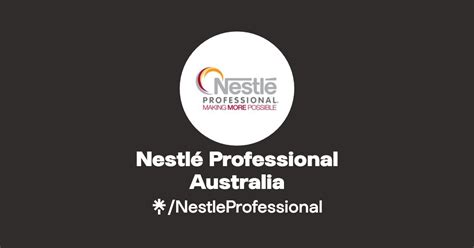 Nestlé Professional Australia Linktree