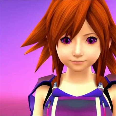 Krea Kairi From Kingdom Hearts Birth By Sleep In Game Graphics 3