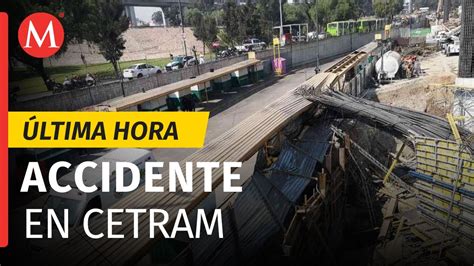 Seis Lesionados En Colapso De Estructura En Cetram Santa Martha