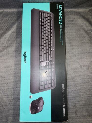 Mouse Bundle Black Logitech Mk540 Advanced Wireless Scissor Keyboard