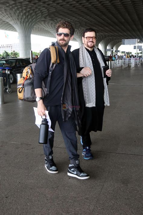 Neil Nitin Mukesh Nitin Mukesh Seen At The Airport On July