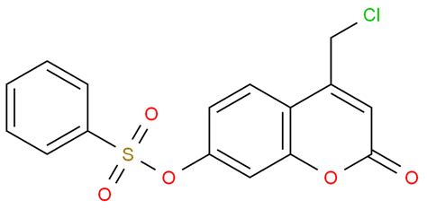 Benzenesulfonic Acid 4 Chloromethyl 2 Oxo 1 Benzopyran 7 Yl Ester