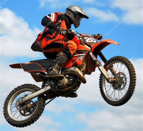 Mx rider jumping — Stock Photo © muro #7084619