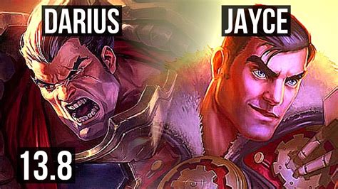 Darius Vs Jayce Top 9 0 6 1 5m Mastery Legendary 300 Games Kr