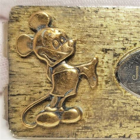 Disney Disney Vintage Mickey Mouse Gold-Toned Money Clip | Grailed