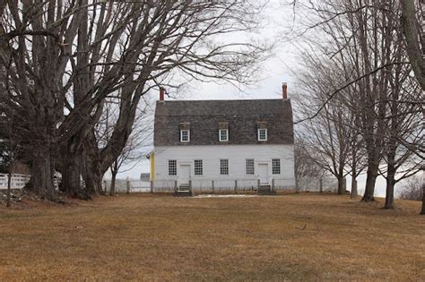 The Meetinghouse At Canterbury Shaker Village New Hampshire Built In