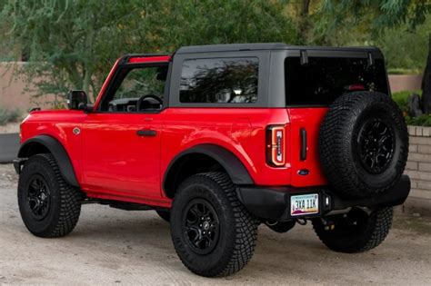 2022 Ford Bronco Wildtrak V6 2 Door For Sale On Bat Auctions Sold For 71500 On December 29