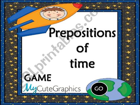 Esl English Powerpoints Prepositions Of Time In On At Game Hot Sex