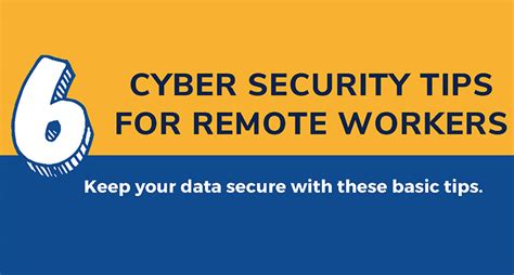 Six Cybersecurity Tips For Remote Workers Lady Askari