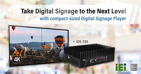 Introducing the Compact Digital Signage PC - Perfect for 4K Stunning ...